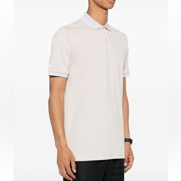 Eleventy Men’s Polo Mezza Manica - Picture 3 of 8